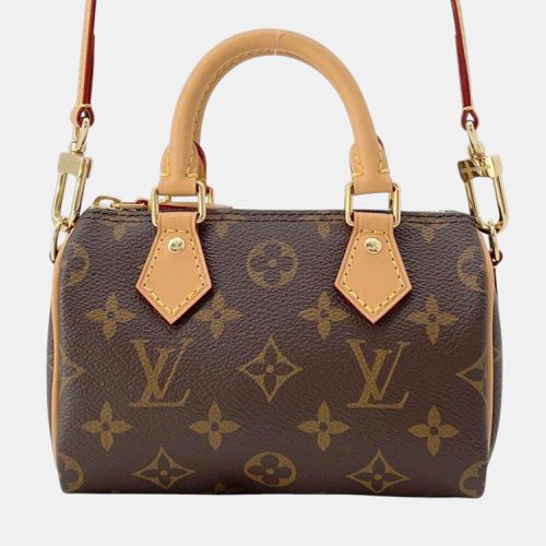 Louis Vuitton Brown Monogram Nano Speedy Bag - Louis Vuitton - Modalova