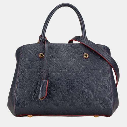 Louis Vuitton Navy Blue Monogram Empreinte Montaigne BB - Louis Vuitton - Modalova