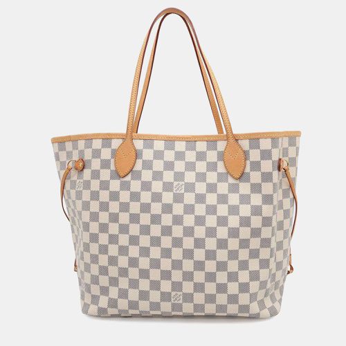 Louis Vuitton Beige Damier Azur Neverfull Bag Size Mm - Louis Vuitton - Modalova