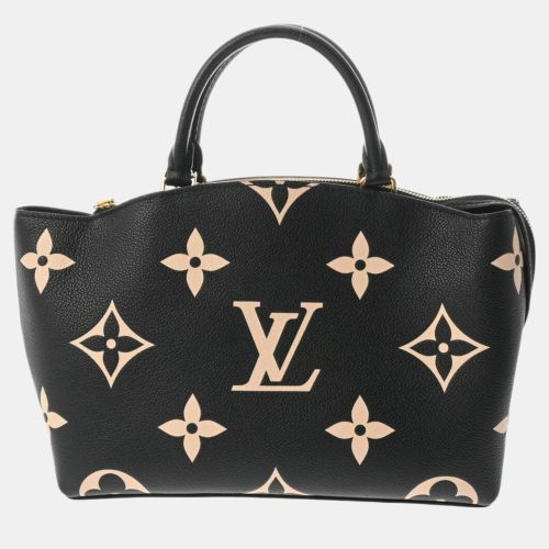 Louis Vuitton Black/Beige Leather Monogram Empreinte Petit Palais Pm Handbag - Louis Vuitton - Modalova