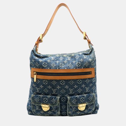 Louis Vuitton Monogram Denim Blue Baggy Gm Shoulder Bag - Louis Vuitton - Modalova