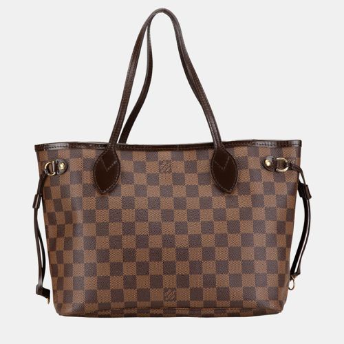 Louis Vuitton Brown Damier Ebene Neverfull PM - Louis Vuitton - Modalova