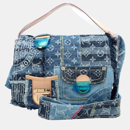 Louis Vuitton Blue Denim Posty Bag - Louis Vuitton - Modalova