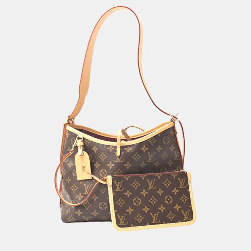 Louis Vuitton Brown Canvas Monogram Carryall Nm Pm Shoulder Bag - Louis Vuitton - Modalova