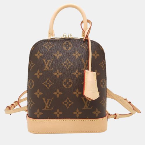 Louis Vuitton Brown Canvas Monogram Alma Backpack - Louis Vuitton - Modalova