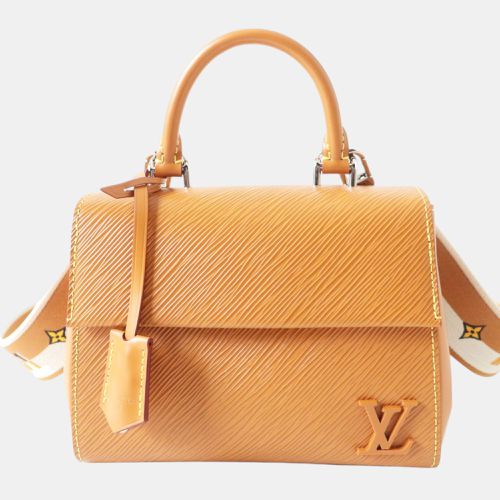 Louis Vuitton Gold Leather Cluny Mini Epi Bag - Louis Vuitton - Modalova