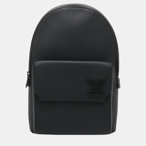 Louis Vuitton Black Leather Aerogram Pilot Sling Bag - Louis Vuitton - Modalova