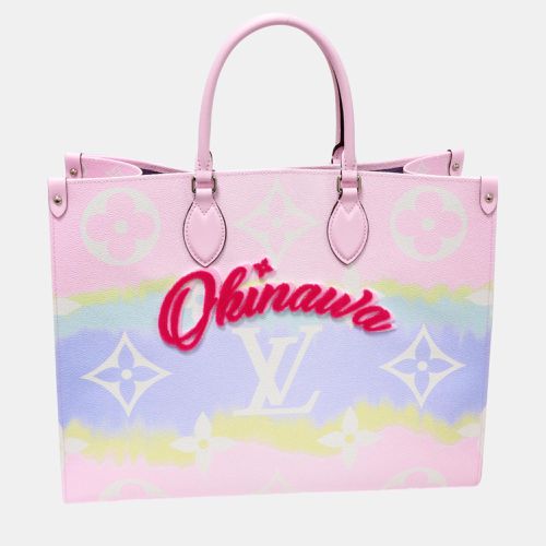 Pastel Canvas Onthego Gm Tote Bag - Louis Vuitton - Modalova