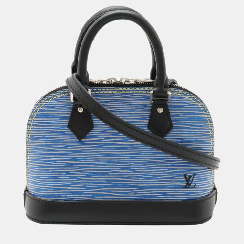 Leather Epi Denim Nano Alma Handbag - Louis Vuitton - Modalova