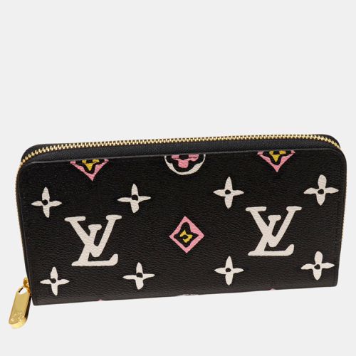 Louis Vuitton Black Canvas Monogram Zippy Wallet - Louis Vuitton - Modalova