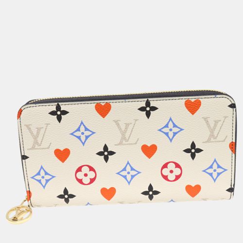 Louis Vuitton White Canvas Monogram Zippy Wallet - Louis Vuitton - Modalova