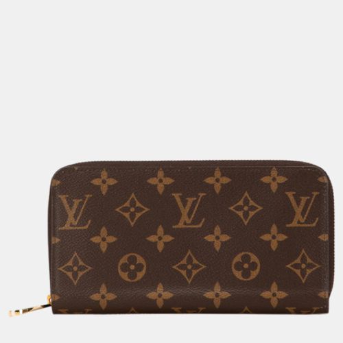 Louis Vuitton Brown Canvas Monogram Zippy Wallet - Louis Vuitton - Modalova