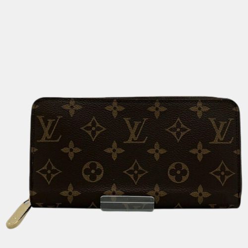 Louis Vuitton Brown Canvas Monogram Zippy Wallet - Louis Vuitton - Modalova