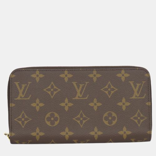 Louis Vuitton Brown Canvas Monogram Zippy Wallet - Louis Vuitton - Modalova