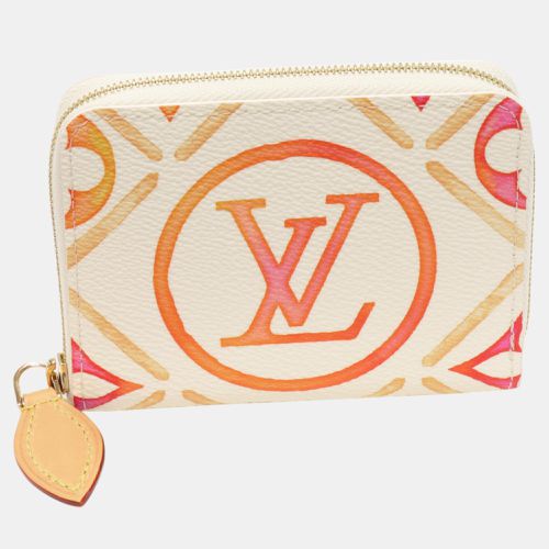 Louis Vuitton Orange Canvas Monogram Coin Case - Louis Vuitton - Modalova