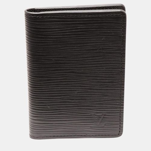 Louis Vuitton Black Leather Epi Bifold Card Case - Louis Vuitton - Modalova