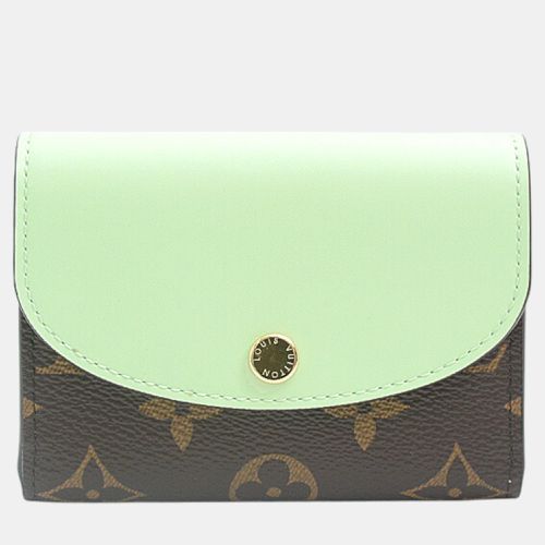 Louis Vuitton Green Canvas Monogram Rosalie Wallet - Louis Vuitton - Modalova