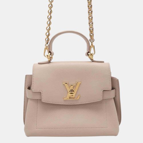 Louis Vuitton Greige Grain Leather Rock Me Ever Mini Handbag - Louis Vuitton - Modalova