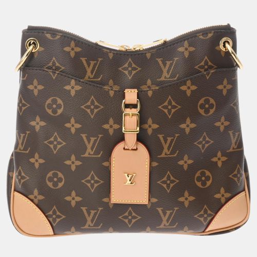 Louis Vuitton Brown Canvas Monogram Odeon Nm Pm Shoulder Bag - Louis Vuitton - Modalova