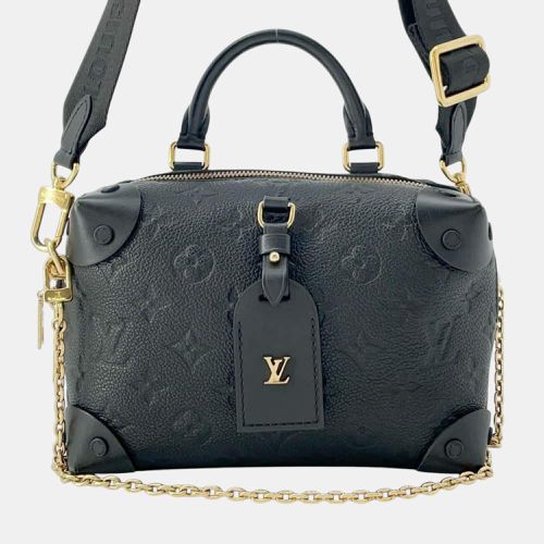 Louis Vuitton Black Monogram Empreinte Petite Malle Souple Shoulder Bag - Louis Vuitton - Modalova