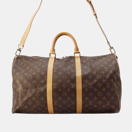 Louis Vuitton Brown Monogram Keepall Bandouliere bag Size 50 - Louis Vuitton - Modalova