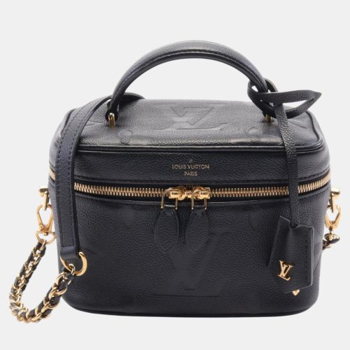 Louis Vuitton Black Noir Leather Vanity Pm Monogram Empreinte Handbag - Louis Vuitton - Modalova