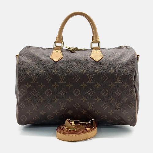 Louis Vuitton Brown Canvas Louis Vuitton Monogram Bandouliere Speedy 35 bag - Louis Vuitton - Modalova