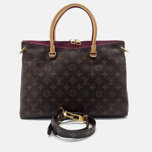 Louis Vuitton Brown Coated Canvas Louis Vuitton Monogram Palace Bag - Louis Vuitton - Modalova