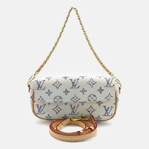 Louis Vuitton Multicolor White Canvas Louis Vuitton Canvas Wallet On Chain Bag - Louis Vuitton - Modalova