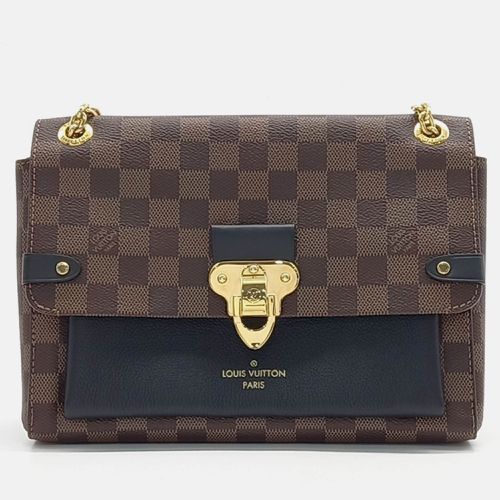 Louis Vuitton Black Brown Coated Canvas Damier Babin PM Bag - Louis Vuitton - Modalova