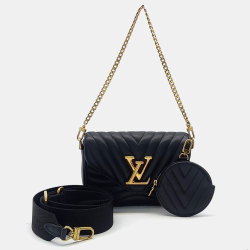 Louis Vuitton Black Leather New Wave Multi Pochette Bag - Louis Vuitton - Modalova