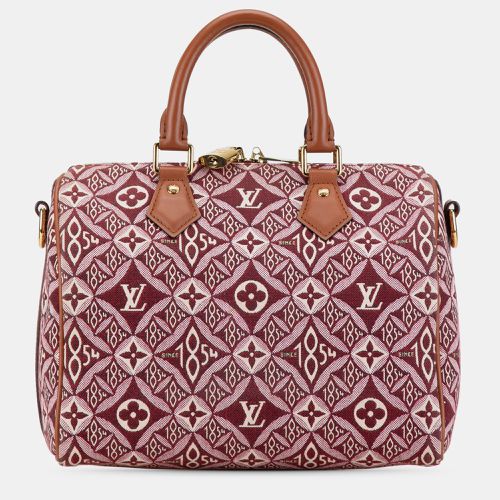 Louis Vuitton Red Canvas Louis Vuitton Monogram 1854 Speedy Bandouliere 25 Bag - Louis Vuitton - Modalova