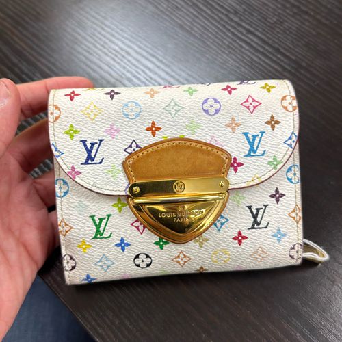 Louis Vuitton White Multicolor Koala Wallet - Louis Vuitton - Modalova