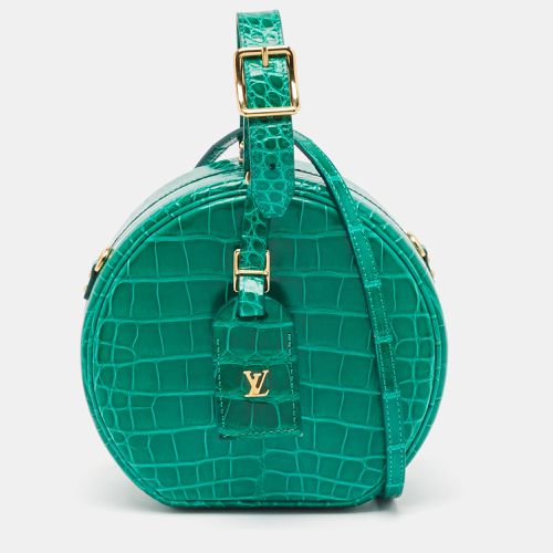 Crocodile Petite Boite Chapeau Bag - Louis Vuitton - Modalova