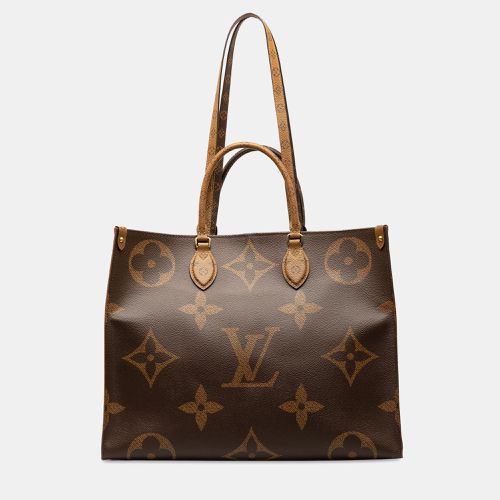 Coated Canvas Monogram Reverse Giant OnTheGo GM Bag - Louis Vuitton - Modalova