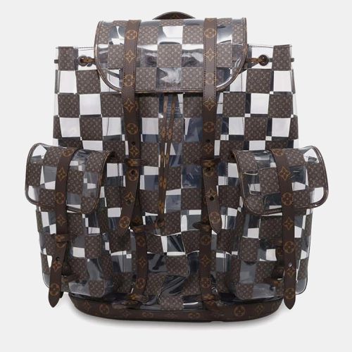 Louis Vuitton Monogram Macassar Christopher MM Backpack - Louis Vuitton - Modalova