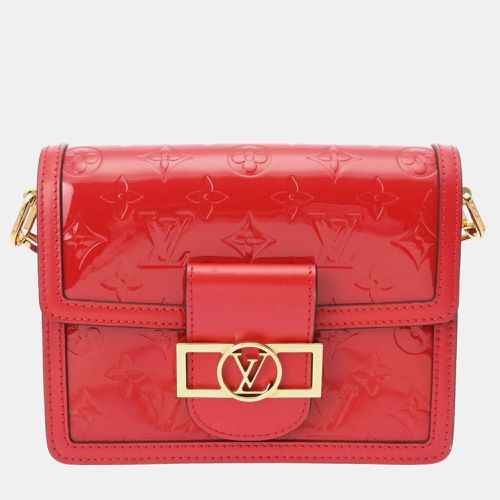 Louis Vuitton Rouge Vernis Dauphine Mini Shoulder Bag - Louis Vuitton - Modalova