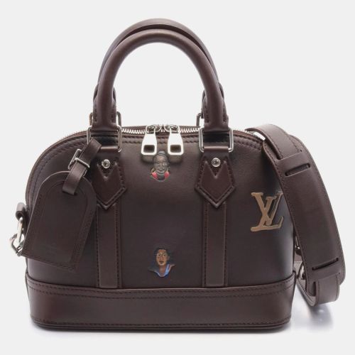 Louis Vuitton Brown Multicolor Leather Alma 25 Henry Taylor Handbag - Louis Vuitton - Modalova