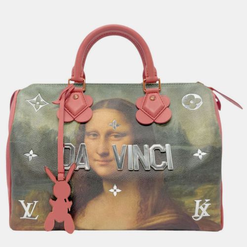 Louis Vuitton Multicolor Leather Da Vinci Speedy 30 Handbag - Louis Vuitton - Modalova