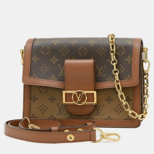 Louis Vuitton Monogram Reverse Dauphine MM Shoulder Bag - Louis Vuitton - Modalova