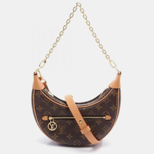 Louis Vuitton Brown Monogram Canvas Loop Shoulder Bag - Louis Vuitton - Modalova