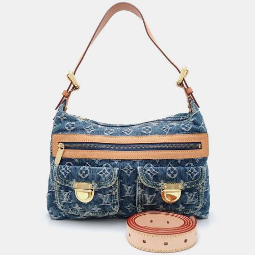 Louis Vuitton Blue Monogram Denim Buggy PM Shoulder Bag - Louis Vuitton - Modalova