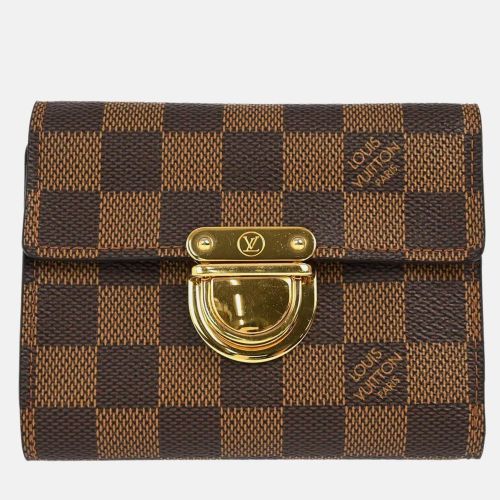 Louis Vuitton Brown Damier Canvas Wallet - Louis Vuitton - Modalova