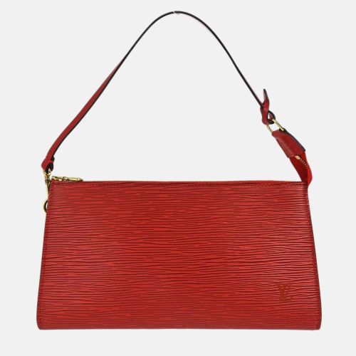 Louis Vuitton Red Epi Leather Pochette Accessoires Shoulder Bag - Louis Vuitton - Modalova