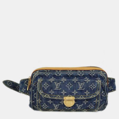 Louis Vuitton Blue Monogram Denim Baggy GM Shoulder Bag - Louis Vuitton - Modalova