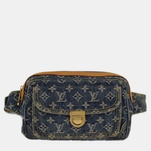 Louis Vuitton Blue Monogram Denim Bum Bag Waist Pouch - Louis Vuitton - Modalova