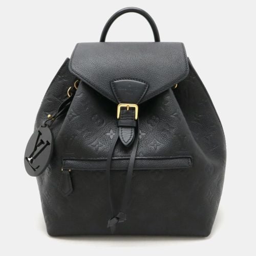 Louis Vuitton Black Monogram Empreinte Leather Montsouris PM Backpack - Louis Vuitton - Modalova