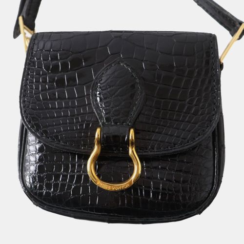 Louis Vuitton Black Crocodile Leather St. Cloud Shoulder Bag - Louis Vuitton - Modalova