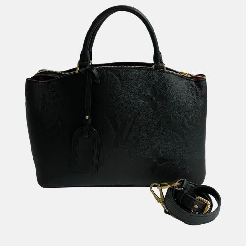 Louis Vuitton Black Leather Monogram Handbag - Louis Vuitton - Modalova