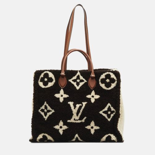 Louis Vuitton Brown Monogram Teddy OnTheGo GM Tote Bag - Louis Vuitton - Modalova